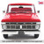 1:18 Scale 1974 Ford F-100 - Candy Apple Red Alt Image 1