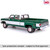 1:64 Scale 1973 GMC Sierra Grande 3500 Crew Cab Dually - Glenwood Green and Frost White Alt Image 1