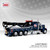 1:43 Scale 1980 Peterbilt 359 Wrecker - Blue w/ Eagle Alt Image 1
