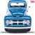 1:24 Scale 1952 Ford F1 - Light Blue Alt Image 3