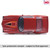 1:64 Scale 1978 Chevrolet Camaro Z28 - Carmine Metallic Alt Image 8