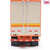 1:64 Scale 1973 Peterbilt 359 - Orange and Cream with Modern Trailer Alt Image 5