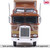 1976 Kenworth K100 Aerodyne - Brown with Modern Trailer Alt Image 5
