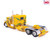 1:64 1962 Peterbilt 350 - Yellow with Green Flames Alt Image 3