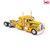 1:64 1962 Peterbilt 350 - Yellow with Green Flames Alt Image 2