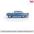 1:64 1957 Chevrolet Bel Air Sedan with Continental Kit - Harbor Blue Alt Image 4