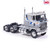 1:64 Ford COE 9000 - Blue and Silver Alt Image 2