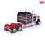 1:64 1994 Kenworth W900 - Black with Stripe Alt Image 1