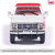 1:64 1984 Ford F-250 XLT Lariat Long Bed Styleside 4x4 - Victoria Tu-Tone Bright Canyon Red with Wimbledon White Alt Image 5