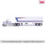 1:64 1976 Kenworth W900 with vintage trailer - Red, White, Blue Alt Image 4