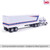 1:64 1976 Kenworth W900 with vintage trailer - Red, White, Blue Alt Image 1
