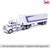 1:64 1976 Kenworth W900 with vintage trailer - Red, White, Blue Main Image