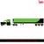 1:64 1990 Kenworth W900 with Refer Van - Neon Green and Black Main Image