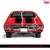 1:43 1970 Chevrolet Chevelle SS 454 - Cranberry Red Alt Image 3