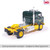 1:64 1950 Kenworth Bullnose Garrett Freightlines with vintage trailer - Yellow and Green Alt Image 5