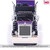 1:64 Peterbilt 379 - Night Moves - J1 Diecast Exclusive Alt Image 3