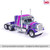 1:64 1973 Peterbilt 359 - Gray and Purple Alt Image 2