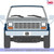 1:64 1980 F-150 Ranger XLT Short Bed - Silver Metallic & Midnight Blue Metallic Combination Tu-Tone Alt Image 2