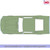 1:64 1967 Ford Mustang GT Fastback - Lime Gold Metallic Alt Image 4