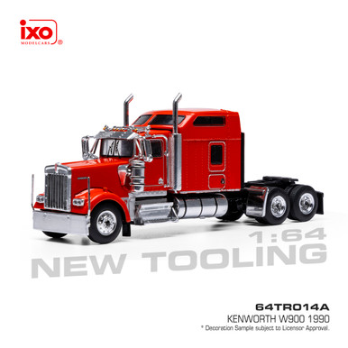 1990 Kenworth W900 - Red