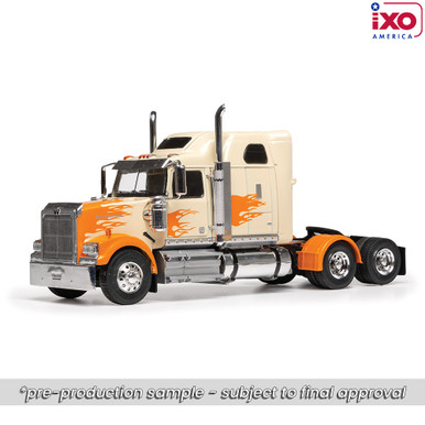 1:43 2000 Western STAR 4900 - White and Orange