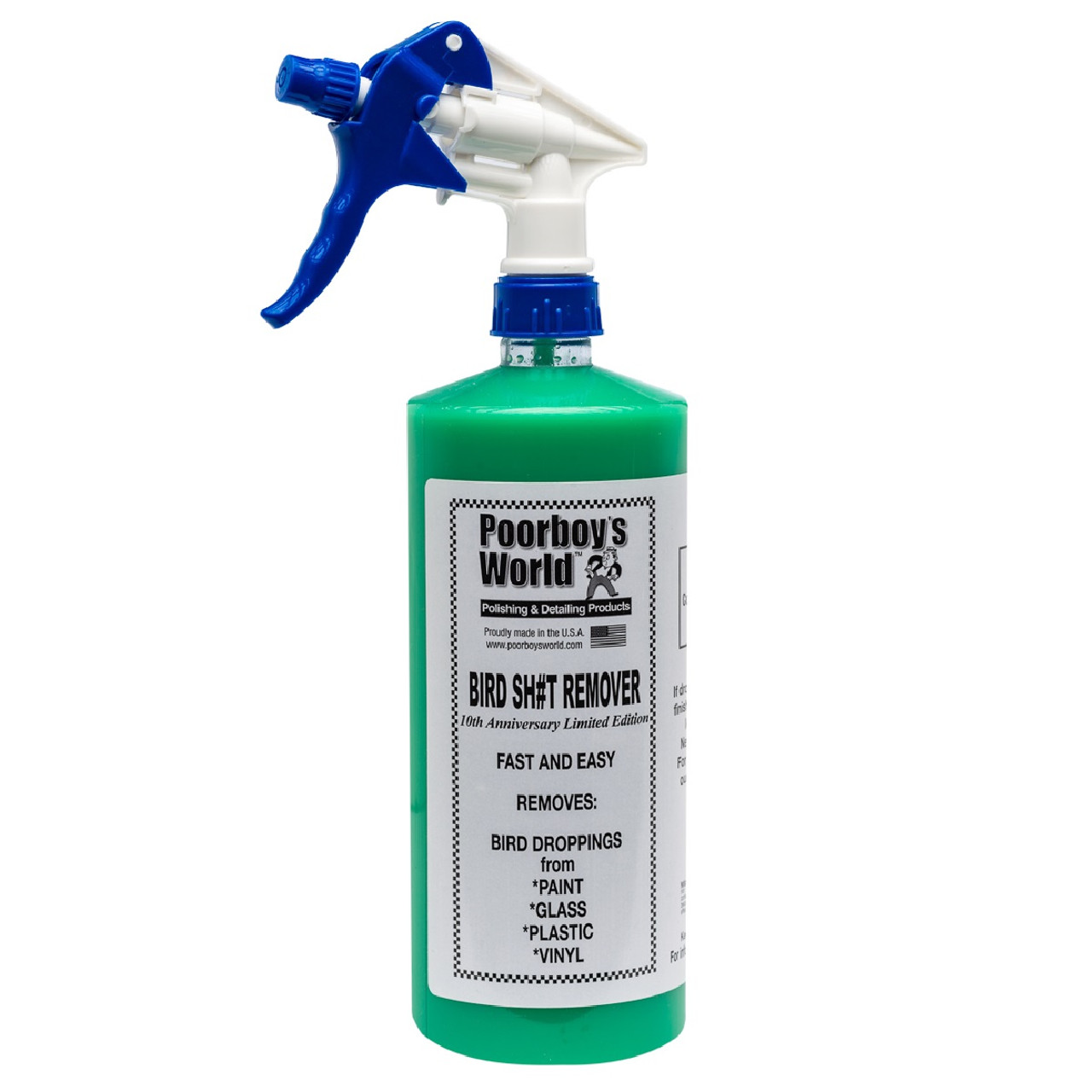 Poorboy's World Bird Sh#t Remover 32oz w/Sprayer