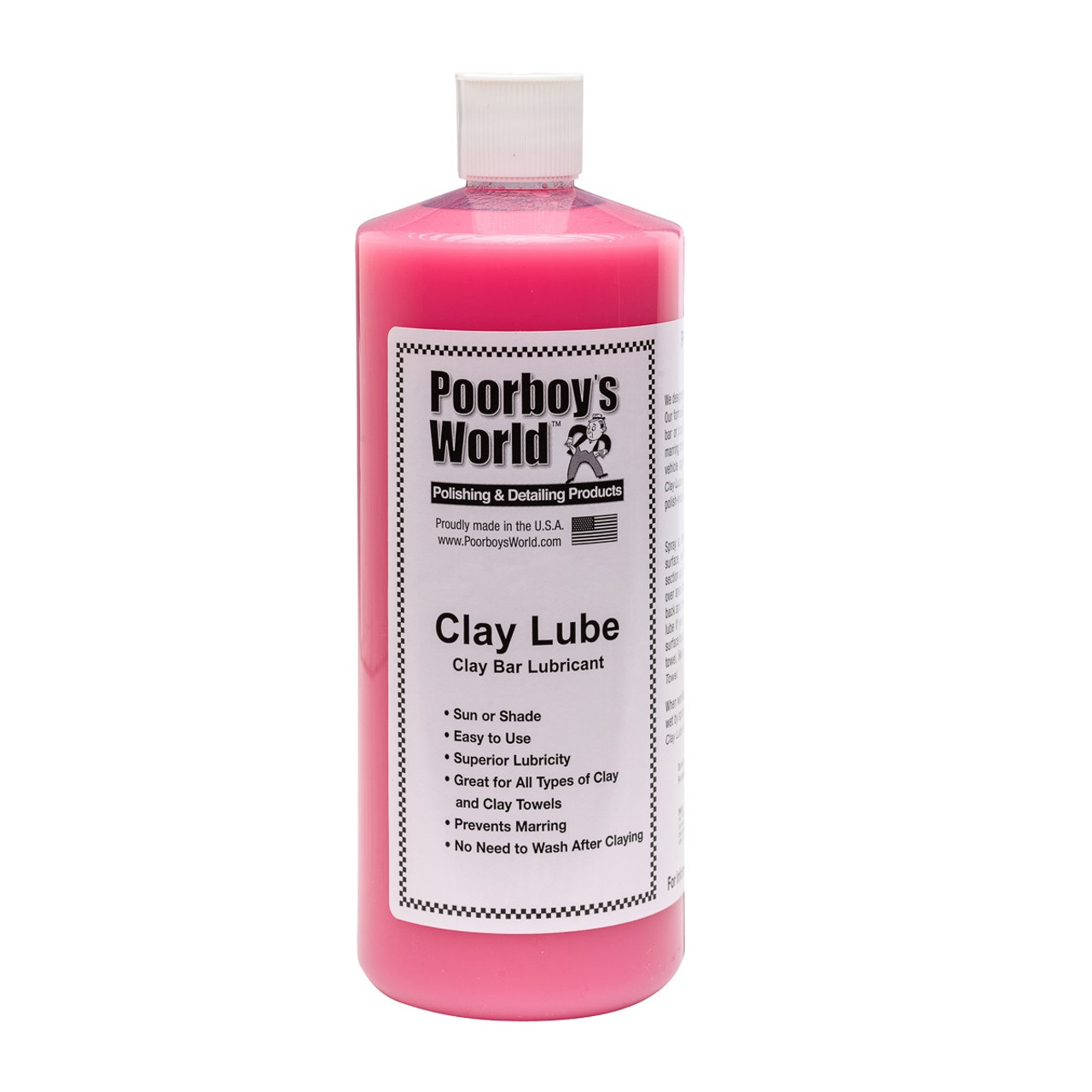 Poorboy's World Clay Lube 32oz Refill