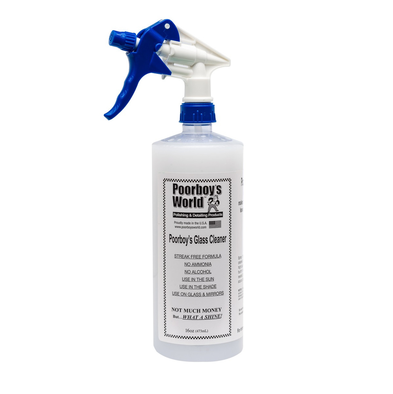 Poorboy's World Glass Cleaner 32oz w/Sprayer Poorboy's World Glass Cleaner 32oz w/Sprayer