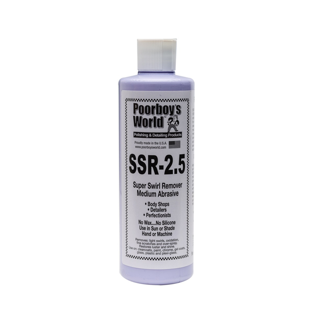 Poorboy's World SSR-2.5 Super Swirl Remover 16oz