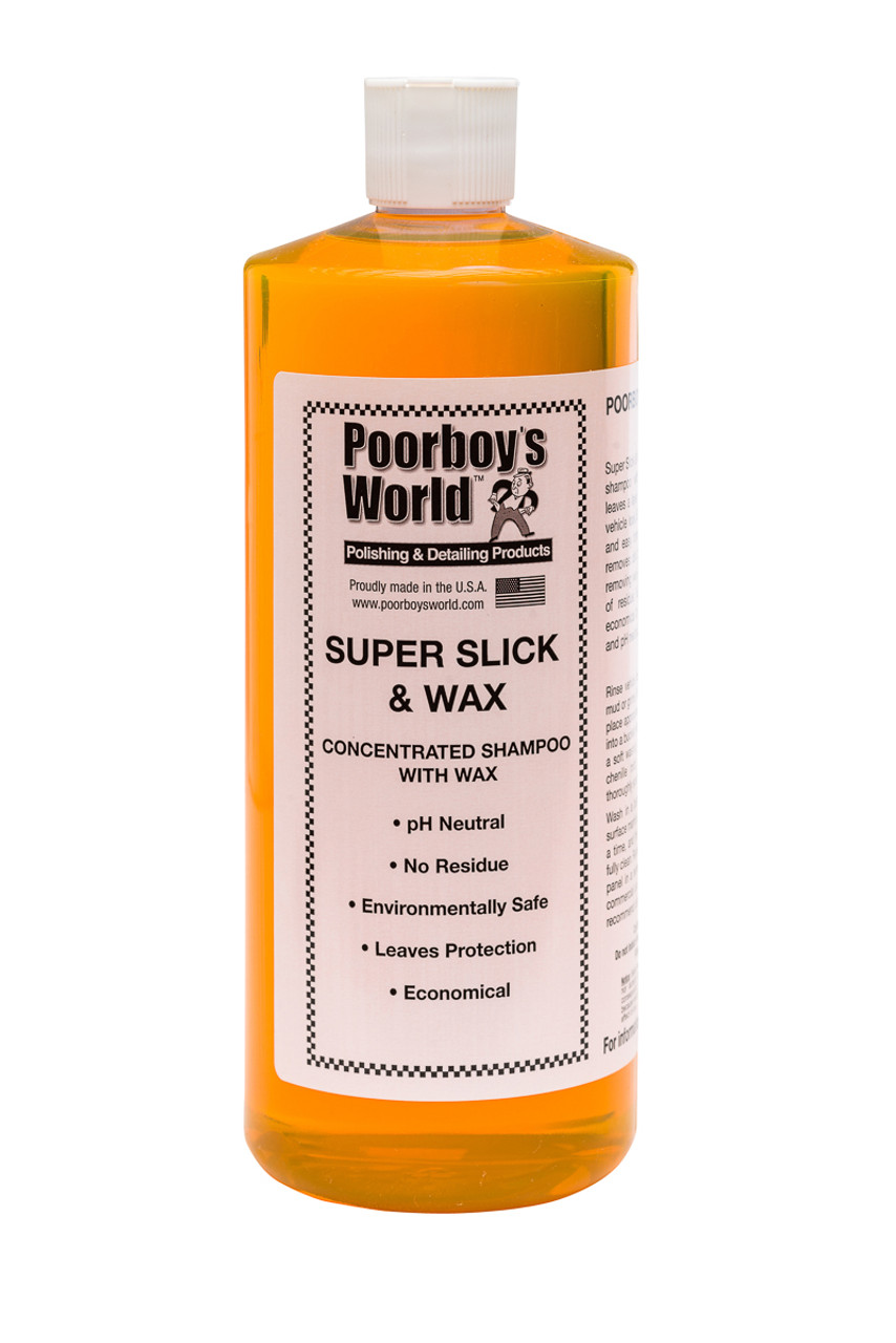 Poorboy's World Super Slick & Wax 32oz
