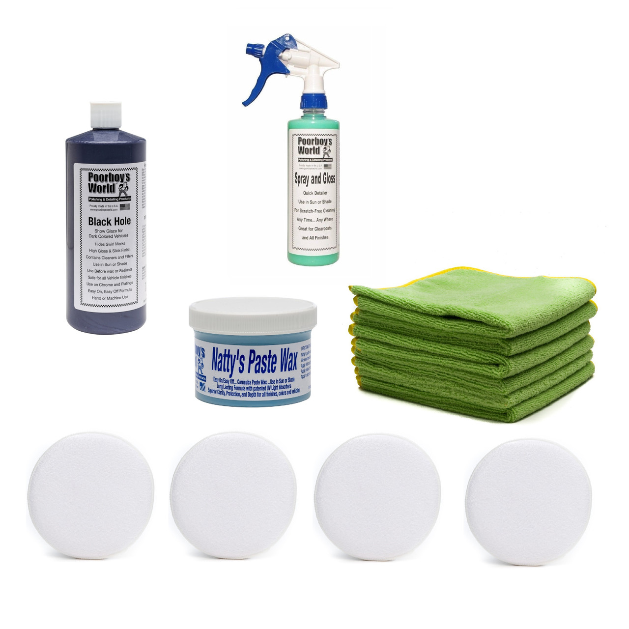 Show Car Shine Bundle for Dark Color Cars Show Car Shine Bundle for Dark Color Cars