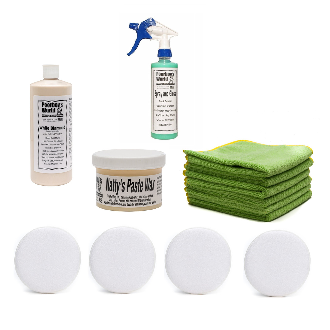 Show Car Shine Bundle for Light Color Cars Show Car Shine Bundle for Light Color Cars