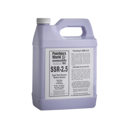 Poorboy's World SSR-2.5 Super Swirl Remover Gallon Poorboy's World SSR-2.5 Super Swirl Remover Gallon