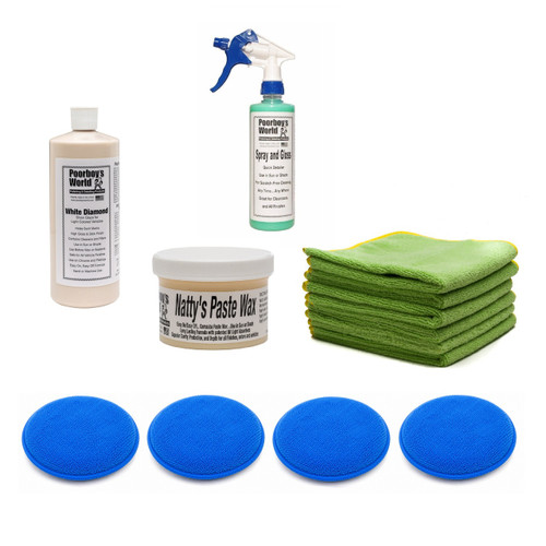 Show Car Shine Bundle for Light Color Cars