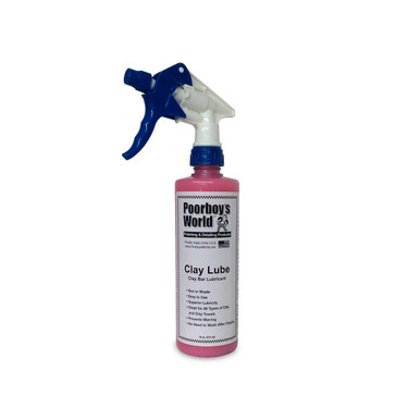 Poly-Elastic Auto Detailing Clay and Clay Lubricant Combo