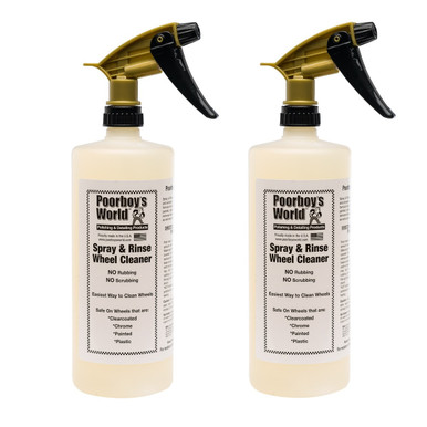 Poorboy's World Spray & Rinse Wheel Cleaner 32oz