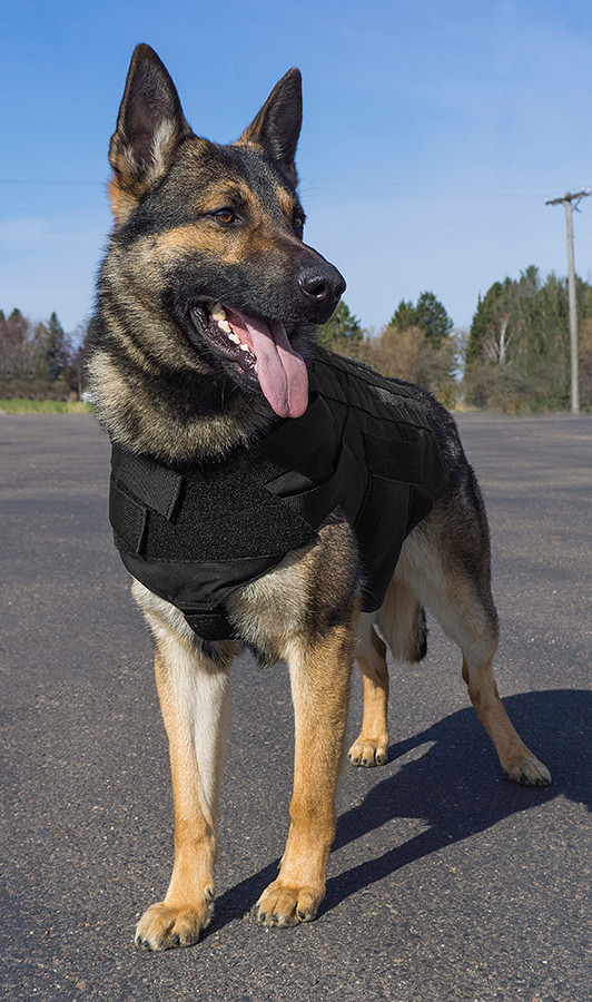 CaliberDog Ballistic Level IIIA Kevlar Working Dog Vest Active Dogs