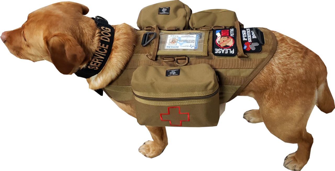 tactical dog vest molle