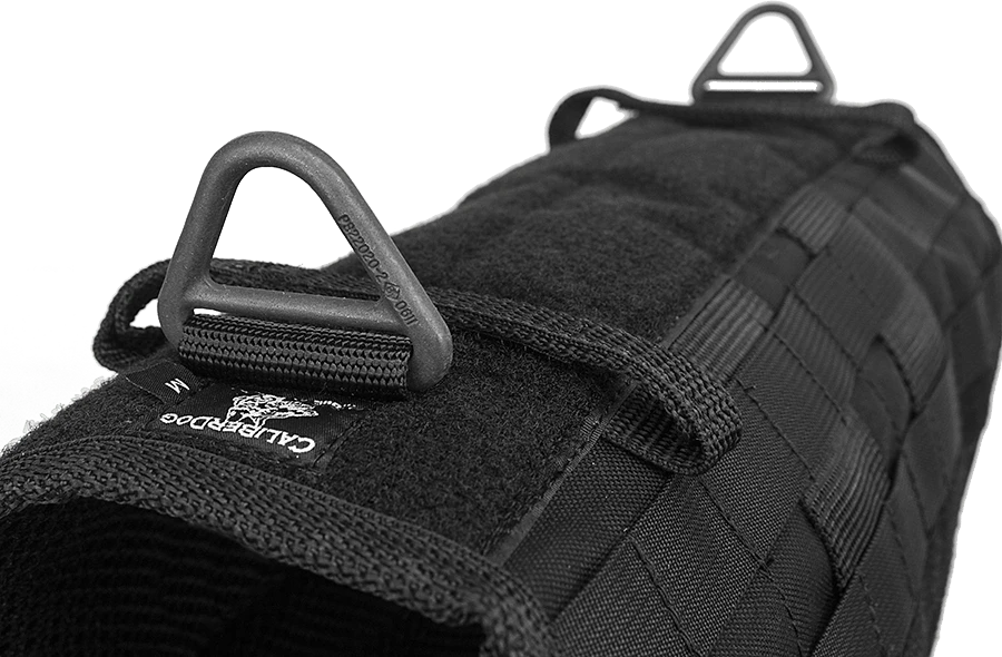 CaliberDog MOLLE vest with side equipment attachment webbing