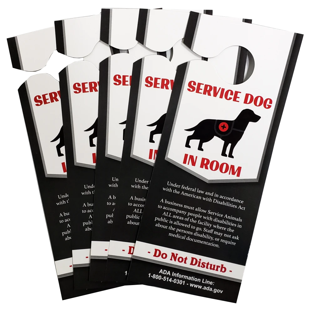 Service Dog Handler Travel Kit with ID Cards and Pouch