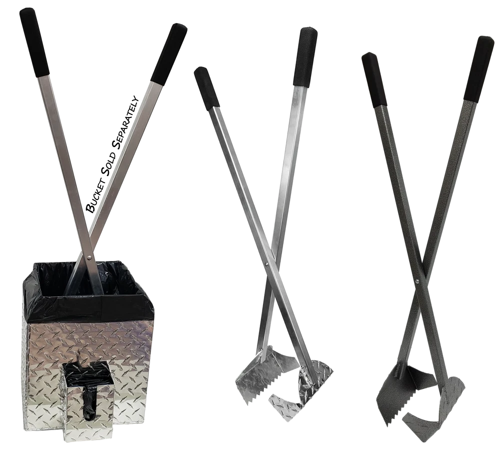 Best Ever long handle aluminum dog pooper scooper