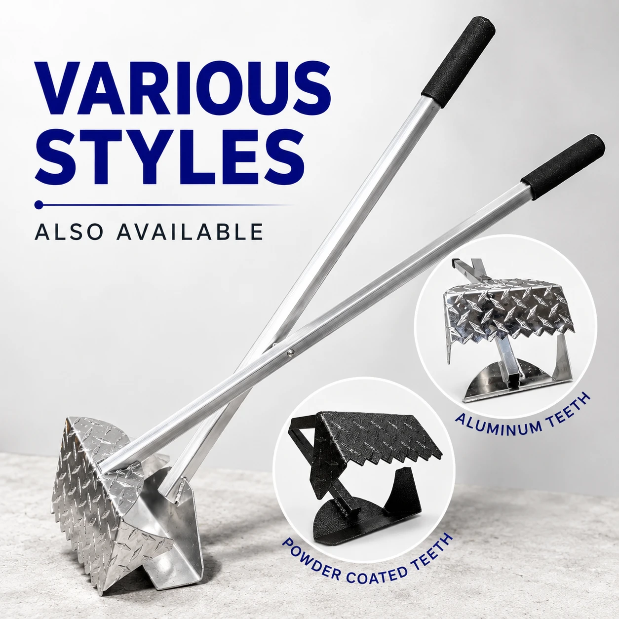 No rust aluminum dog poop scooper
