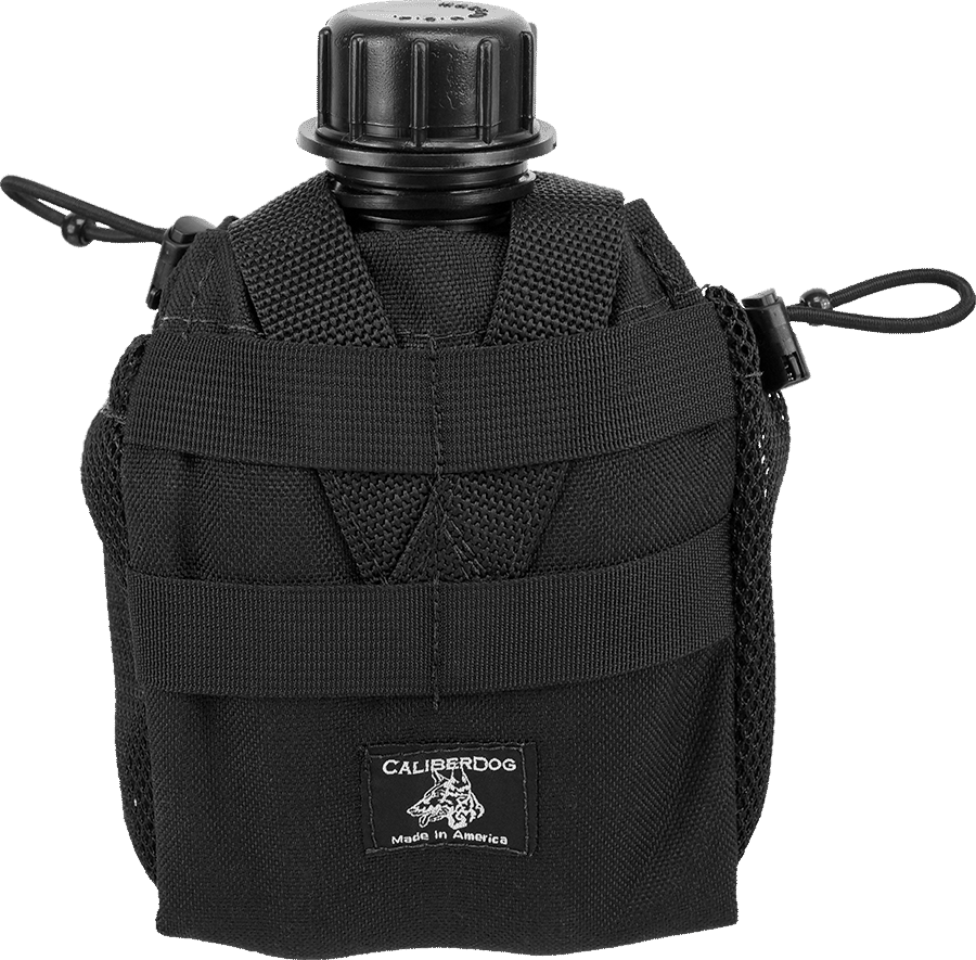 CaliberDog MOLLE K9 Canteen Pouch with Dog Bowl
