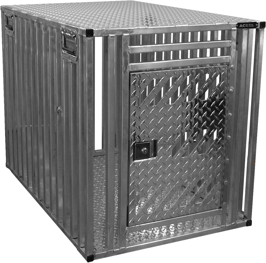 USA made aluminum dog crate