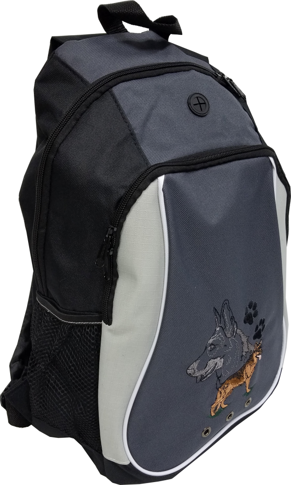 Durable Dog Breed Backpack with Multiple Storage Compartments