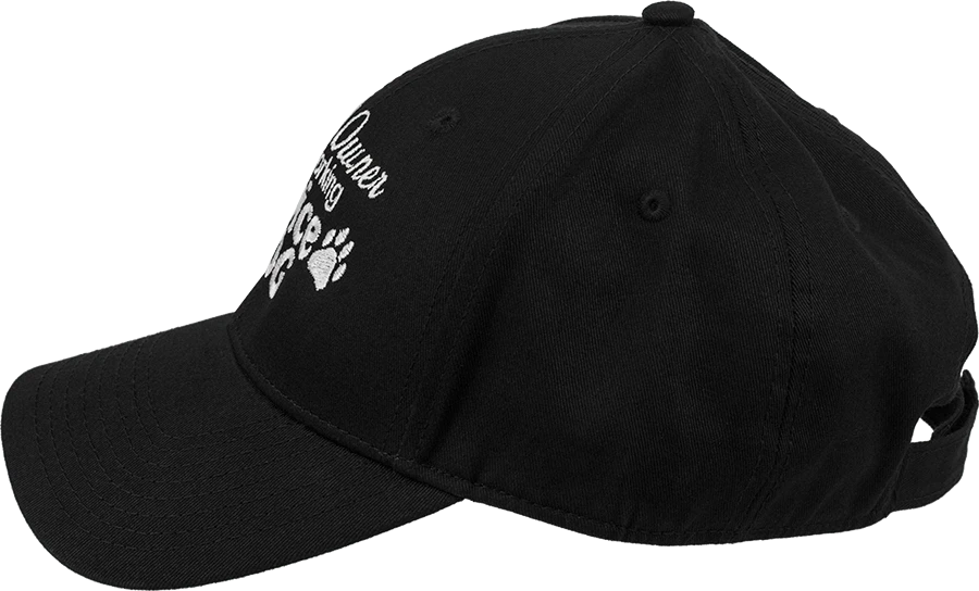 Service Dog embroidered design cap