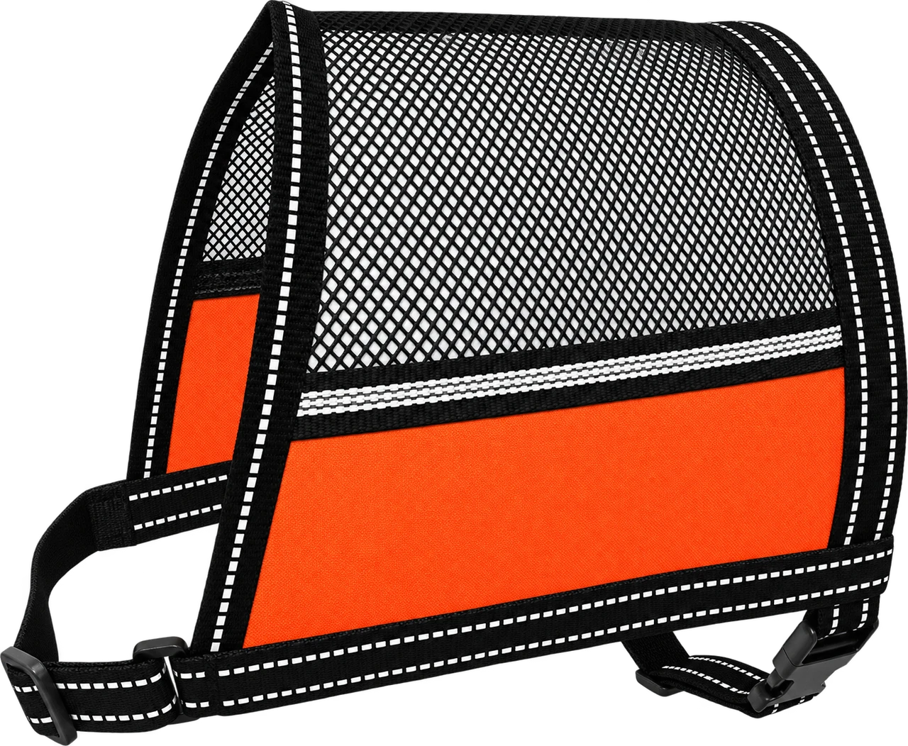 Lightweight Service Dog mesh vest with clear pocket