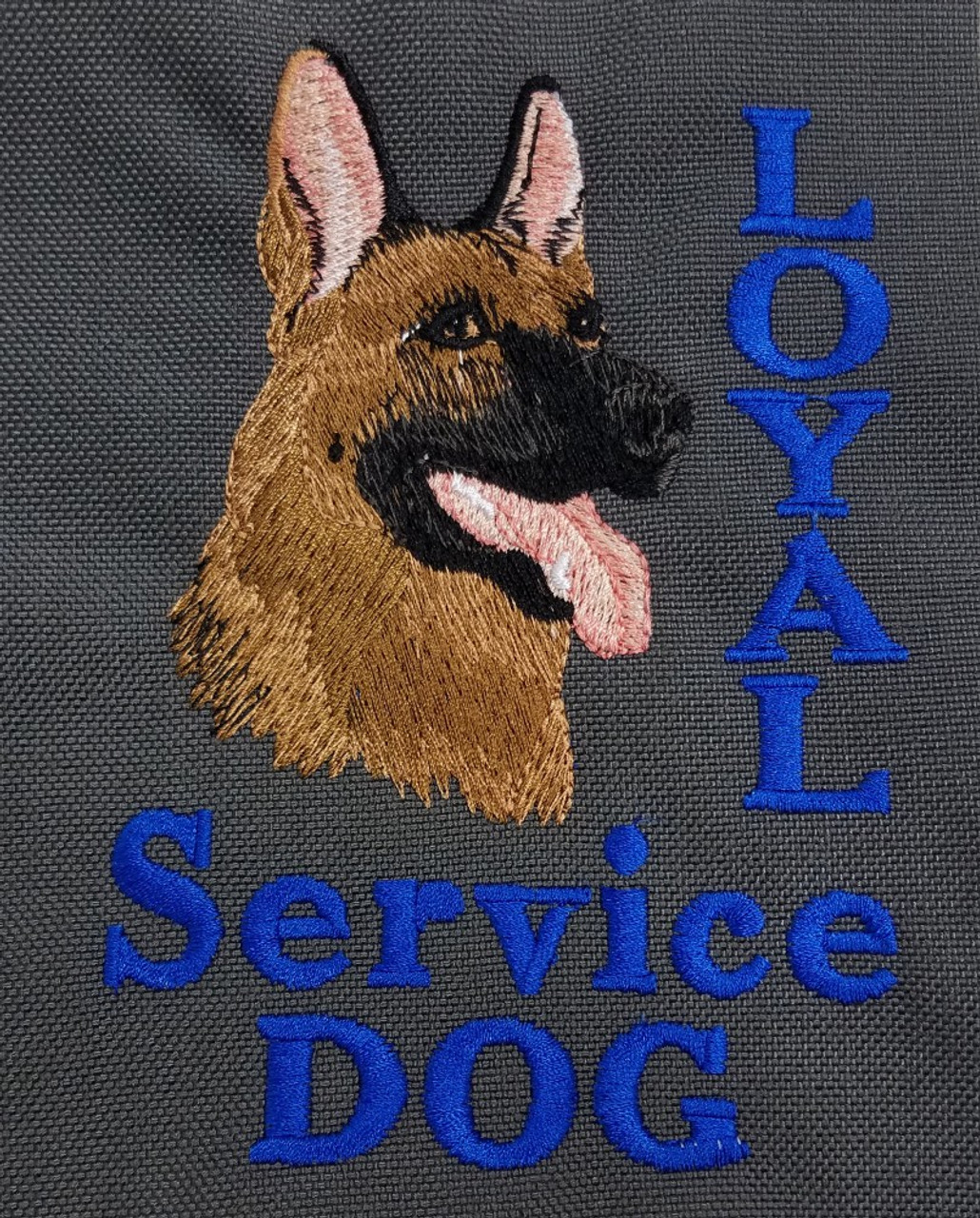 Embroidered Dog Portrait BackPack