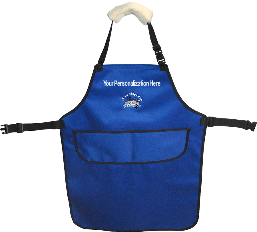 Waterproof grooming apron for professional dog groomers