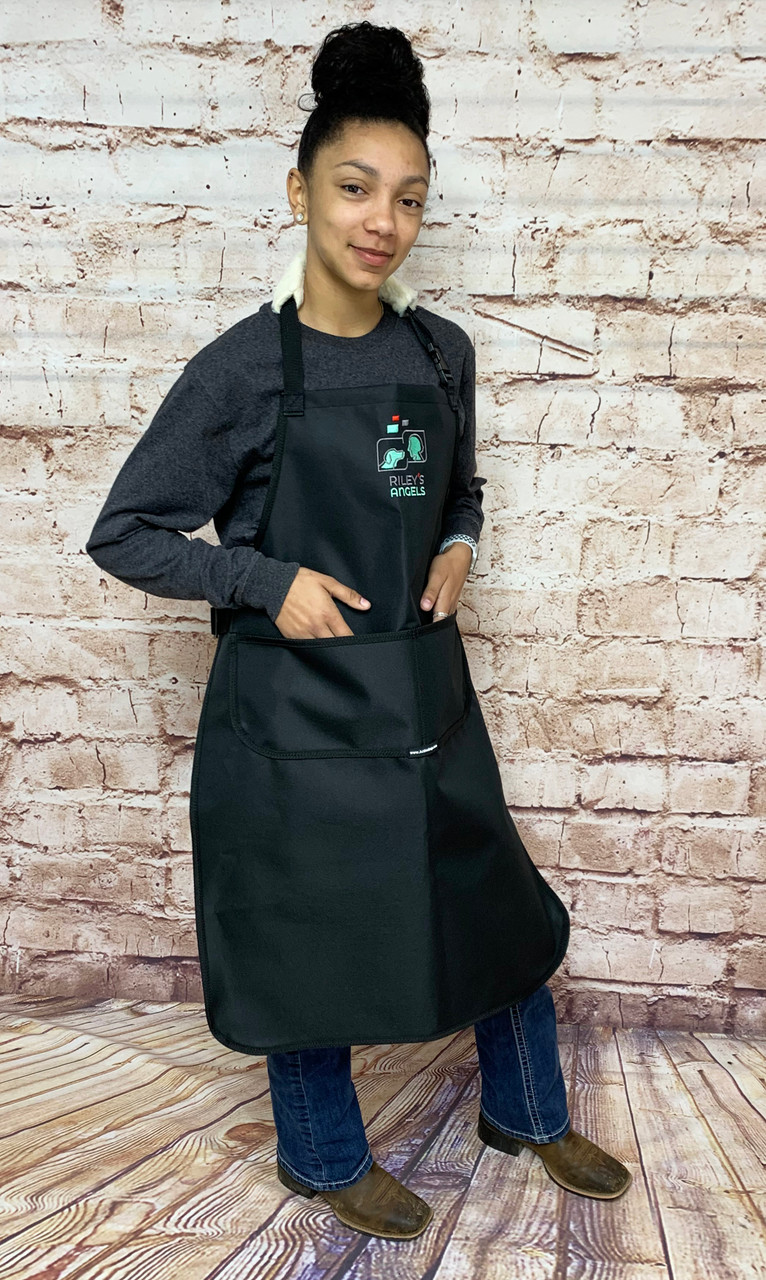 Custom embroidered dog grooming apron Made in USA